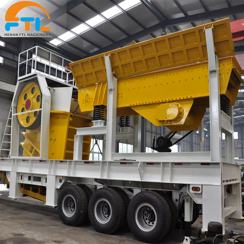 Mobile Crushing Station Plant